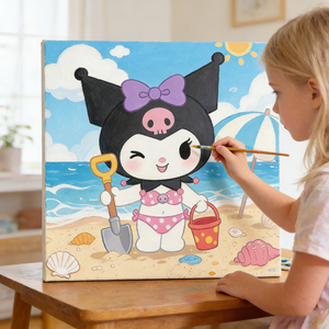 Pintura por Números <span class=keywords><strong>para</strong></span> Niños, <span class=keywords><strong>Dibujos</strong></span> Animados <span class=keywords><strong>de</strong></span> Princesas y <span class=keywords><strong>Superhéroes</strong></span>, Lienzo <span class=keywords><strong>para</strong></span> <span class=keywords><strong>Colorear</strong></span> DIY <span class=keywords><strong>de</strong></span> 20*20cm con Marco, Kit <span class=keywords><strong>de</strong></span> Arte con Pinturas Acrílicas y Pinceles - Product Image 1