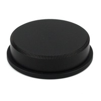 Cache d'Objectif Avant et Arrière pour Appareil Photo Reflex Numérique Canon, Nikon, Sony, Fuji, M42, Pentax, Panasonic, et Bouchon de Boîtier Sans Logo