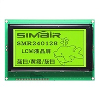 Module LCD à matrice de points LCD240128E 240128 avec contrôleur T6963, écran d'affichage industriel pour contrôle d'instruments embarqués