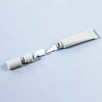 Bon prix, haute qualité, vente en gros, flacon de massage en plastique personnalisé de 10 ml, 15 ml, 20 ml, tête en céramique, sérum pour les yeux, crème, tube souple