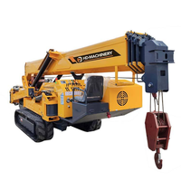 Grue d'araignée de la taille 15m de levage de grue d'araignée de 5 tonnes avec le bras articulé pour la construction