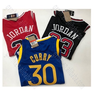 タイ製高品質キッズジャージ ボーイズ タタム ジェームズ ブライアント ステフィン カリー ブランソン エドワーズ ルカ ドンチッチ ウェイド ユース バスケットボールユニフォーム - Product Image 1