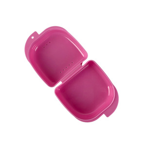 Dental <b>Retainer</b> <b>Case</b> Plastic Storage Box For Braces Teeth Protection Multiple Colors Adult Use - Product Image 5