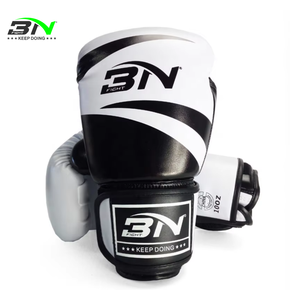 Guantes de <span class=keywords><strong>Boxeo</strong></span> BN, Guantes de <span class=keywords><strong>Boxeo</strong></span> MMA Profesionales con Logotipo Personalizado, Guantes de <span class=keywords><strong>Boxeo</strong></span> de Cuero PU Ajustados - Product Image 1