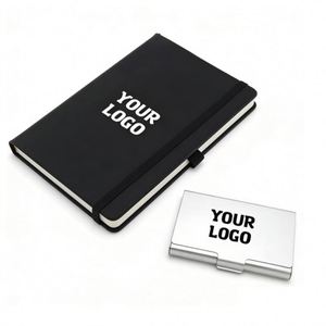 Wholesale Logo <b>A5</b> Notebook for Business Promo Gift Colorful Pu Hardcover Leather <b>Note</b> <b>Books</b> With Pen Holder - Product Image 1