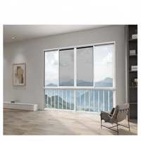 Ventanas Corredizas de Aluminio Lukliving con Doble Acristalamiento, Ventana Corrediza para Balcón
