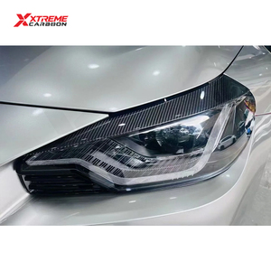 Panel Trim Lampu Depan XTREME Dry Carbon Fiber untuk BMW M2 G87, Cover Alis Lampu Depan - Product Image 6
