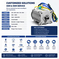 Motor Forklift Listrik Berdaya Tinggi Grosir, Motor Anti Ledakan 6000RPM 5000W, Motor DC Tanpa Sikat Magnet Permanen