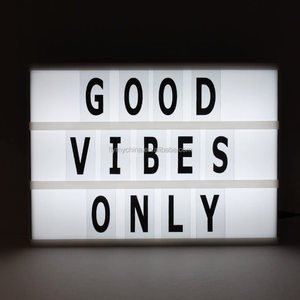 กล่องไฟโรงภาพยนตร์ขนาด A4สว่างขึ้นกล่องข้อความ LED ที่มี96ชิ้นตัวอักษรตัวเลข<span class=keywords><strong>สัญลักษณ์</strong></span>สำหรับวันหยุด,วันเกิด,ตกแต่งงานแต่งงาน - Product Image 2