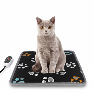 بطانية تدفئة مقاومة للمضغ للحيوانات الأليفة، وسادة تدفئة مقاومة للماء سهلة التنظيف للقطط والكلاب والحيوانات الأليفة - Product Image 1