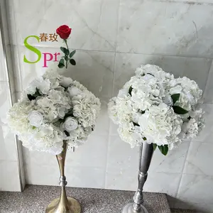 Spr Phù Dâu bó hoa nhà sản xuất chuyên nghiệp bán Nhân Tạo Hoa cưới Bóng bảng centerpieces hoa bóng