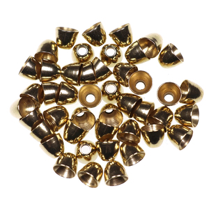 หัวกรวยทองเหลืองสำหรับทำท่อผูกเหยื่อตกปลาในน้ำเค็ม วัสดุสำหรับทำเหยื่อตกปลาแซลมอน ปลากะพง ปลาเทราต์ - Product Image 1