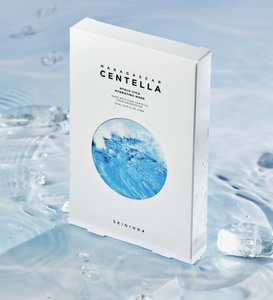 SKIN1004 Centella Hyalu Cica Masque Hydratant Lot de 5 115ml Ensemble de masques apaisants pour peaux sensibles Paquet de valeur de soins de la peau coréens - Product Image 2