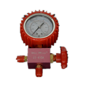 Manomètre analogique haute pression Wei Ming Ct-410A pour réfrigérant, outil de réparation de climatisation automobile - Product Image 5