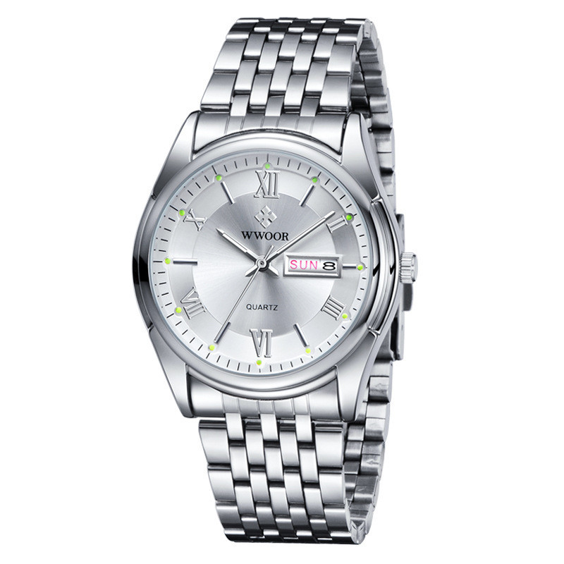 Silver white