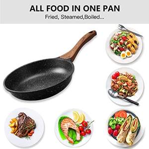 Set di pentole per pentole in alluminio pressofuso antiaderente resistente per uso domestico 6 pezzi con coperchio - Product Image 4