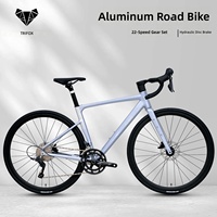 Nouveau vélo de route en carbone léger avec cadre rigide, frein à disque hydraulique R241, câblage interne et système détachable