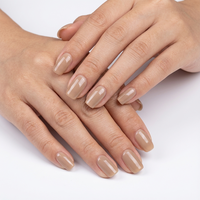 KODIES-Vernis à Ongles Gel Biab, Semi-Permanent Brun, Semi-Permanent, Sans Chaleur, HAMA/TPO