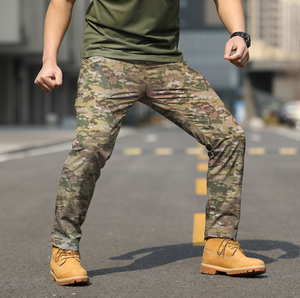 Pantalon cargo IX9 pour la chasse, le camping, la randonnée en plein air, pantalon tactique uniforme, pantalon cargo durable IX7 IX9 pour homme - Product Image 6