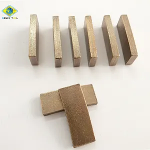 China manufacture best quality stone cutting machine diamond tip segment for lava stone cutter saw blade