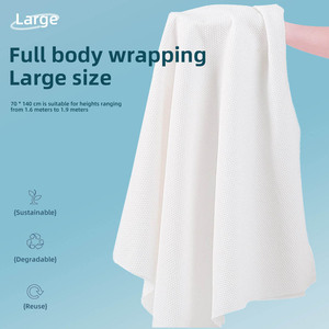 Serviette de voyage compacte, serviette de bain compressée emballée individuellement, super absorbante et à séchage rapide pour le camping, la natation et le spa - Product Image 4