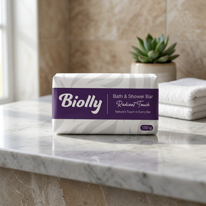 Jabón en Barra Biolly Radiant Touch - 150 Gramos Uso Doméstico Origen TR - Product Image 3