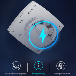 Quạt <span class=keywords><strong>Kdk</strong></span> Ống Xả Nhà Bếp Trung Quốc Lưu Thông Không Khí Siêu Mỏng - Product Image 4