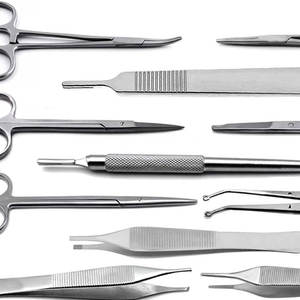 Tijeras de laboratorio quirúrgicas con mango de anillo dorado curvado de 4.5 pulgadas, 5 veces más resistentes, de acero inoxidable manual de alta calidad - Product Image 4