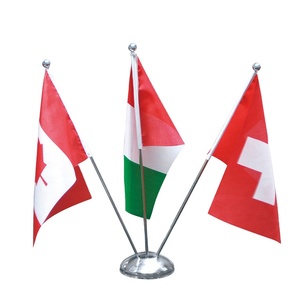 Custom <b>Mini</b> Desk Flag for Indoor Advertising Custom Promotion Gift Printed <b>Table</b> Flag - Product Image 1