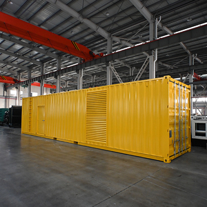 Générateur diesel refroidi par eau WETECH WTP-1100GF 1100KW/1100KVA, moteur britannique 4012-46TAG2A, ATS, châssis ouvert, démarrage 24V DC - Product Image 3