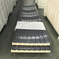 Panel Dinding Logam Tahan Cuaca EPS PU PIR Panel Atap Cleanroom Panel Aluminium Berinsulasi Panel Sandwich untuk Tepi Laut
