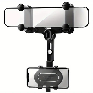 Support de téléphone portable pour voiture avec support rotatif à 360 degrés, hauteur réglable, fixation par clip, <span class=keywords><strong>compatible</strong></span> GPS, utilisation sur bureau et en voiture, insertion <span class=keywords><strong>fixe</strong></span> - Product Image 3