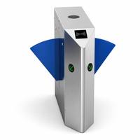 Sistema de Control de Acceso para Peatones con Barrera Anti-Colisión, Puerta Giratoria, Reconocimiento Facial y Control de Velocidad