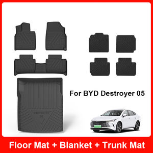 Accessori interni auto TPE gomma tappetino per BYD re Seal 5 DM-i Chazor BYD Destroyer <span class=keywords><strong>05</strong></span> Cargo tappetino guida a sinistra - Product Image 2