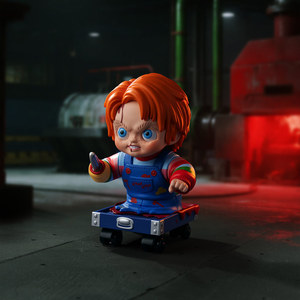 Bộ đồ chơi mô hình nhân vật hoạt hình PVC Chucky Franchise Series POPMART mới, dễ thương, hợp thời trang, quà tặng, búp bê bí ẩn, hộp quà bí mật 9 món - Product Image 5