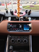 Gerllish Android Car Dvd Gps Multimedia Player Navigation pour Range Rover Vogue 2013-2017 Support Original Car System Display