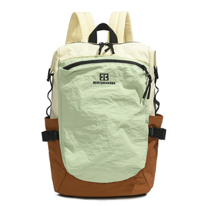 Cross-border Trendy Brand Japanese and Korean Mori <b>Backpack</b> Trendy Contrast Color College Students' Leisure Nylon Schoolbag - Product Image 5