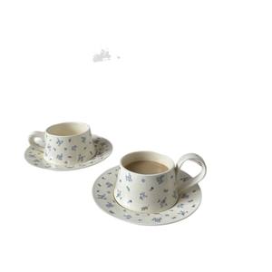Handcrafted Ceramic Cups and <b>Plates</b> High-quality Appearance Coffee Cups and <b>Plates</b>, Afternoon <b>Tea</b> Cup - Product Image 1