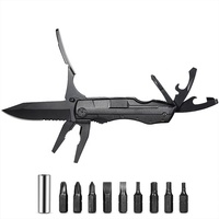 Couteau de poche pliant en acier inoxydable couteau multi-outils couteau de Camping de survie avec pince tournevis pince multi-outils