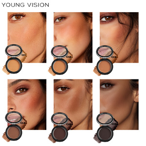 YOUNG VISION 6 colores mate bronceado en polvo terciopelo fino Natural resaltando sombra de ojos Primer y polvo de acabado - Product Image 5