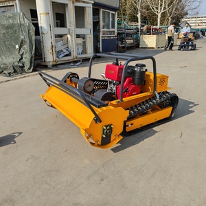 Wholesale DIY Industrial Grade Intelligent Robot Lawn <b>Mower</b> 4-Stroke Small Size <b>Flail</b> Style Telescopic Handle <b>Remote</b> - Product Image 1