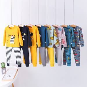 Pyjamas pour enfants en coton de haute qualité, chauds et confortables, vêtements de nuit pour enfants, ensembles de pyjamas thermiques à motifs de dessins animés pour garçon et fille - Product Image 4