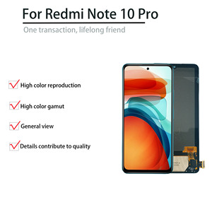 Đối với Xiaomi Redmi note10 4G cao <span class=keywords><strong>LCD</strong></span> hiển thị bảng điều chỉnh m2101k7ai/AG cảm ứng Digitizer điện thoại di động sửa chữa các bộ phận thành phần thay thế - Product Image 2
