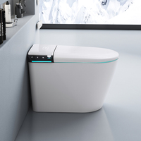 Nouvelle toilette intelligente murale électrique de haute technologie autonettoyante bidet intelligent télécommande au sol toilette intelligente intelligente