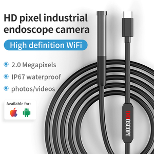W300 Wi-Fi 3 in 1 USB <strong>Endoscope</strong> IP67 Waterproof <strong>Endoscope</strong> Industria Pipe Camera 1080P HD Type-C USB-iOS Compatible Phone/Tablets - Product Image 6