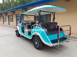 Auto Turístico Convertible, Mini Auto Clásico Vintage, Auto Eléctrico Retro para Recorridos Turísticos por la Ciudad - Product Image 6