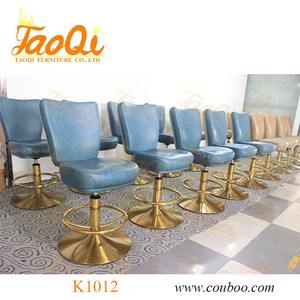 Silla giratoria de Bar K1012, máquina de ranura de póker de acero inoxidable ajustable, para <span class=keywords><strong>ruleta</strong></span>, Club, moderno, gran oferta - Product Image 4