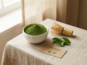 Matcha Japonés Orgánico de Grado Ceremonial, Primera Cosecha, en Polvo, 1 kg |   Venta al por Mayor - Product Image 6