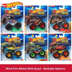 Set di Mini <span class=keywords><strong>Auto</strong></span> Giocattolo Monster Truck in Scala 1:64, Plastica e Lega Pressofusa con Ruote Grandi - Product Image 4