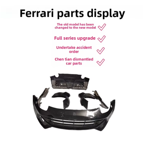 Para <span class=keywords><strong>Ferrari</strong></span> 488 parachoques trasero delantero F430 California <span class=keywords><strong>F1</strong></span> 458 FF Fender Grille faro piezas nueva condición desmontaje aplicable - Product Image 5